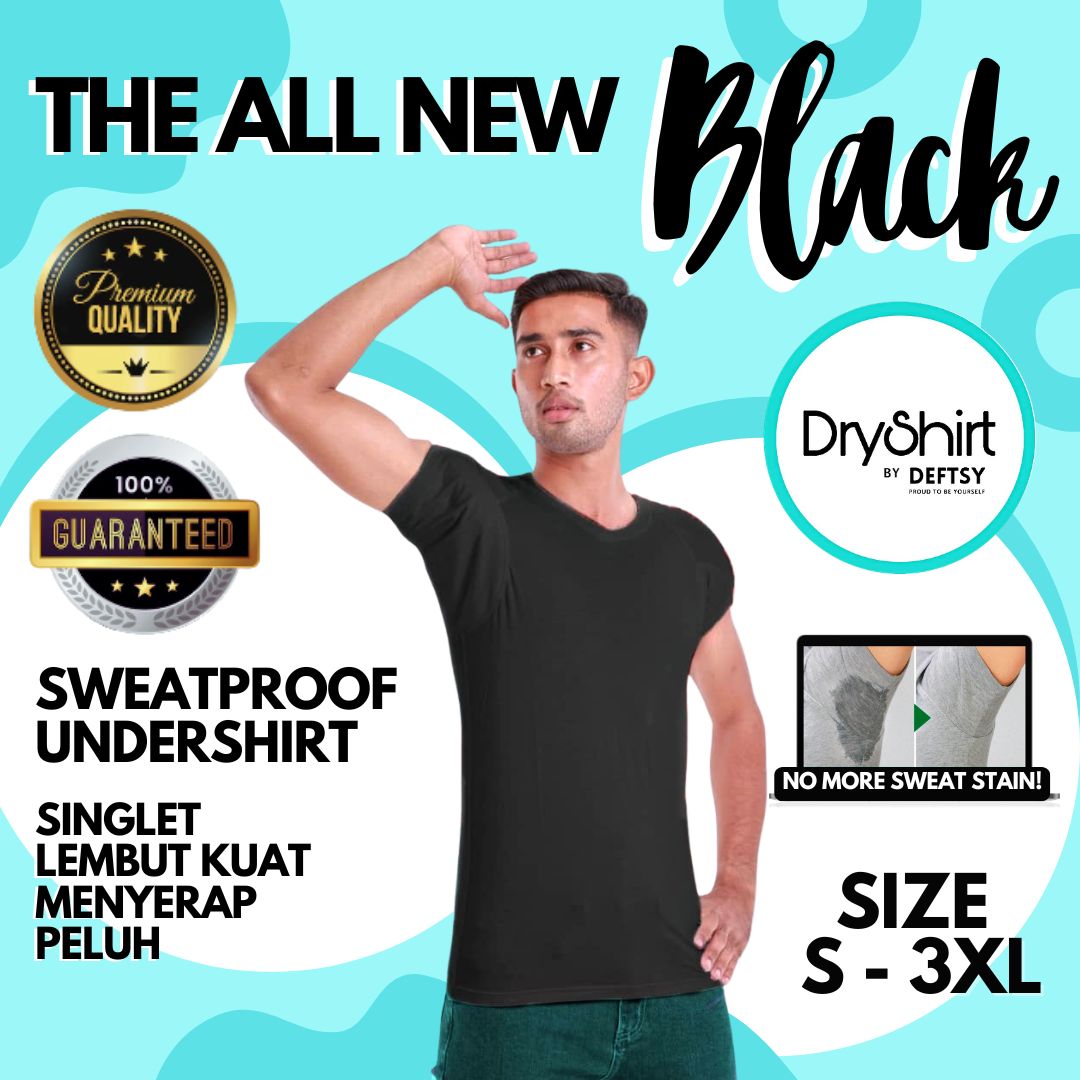 DryShirt Hydrex™ Men – Black